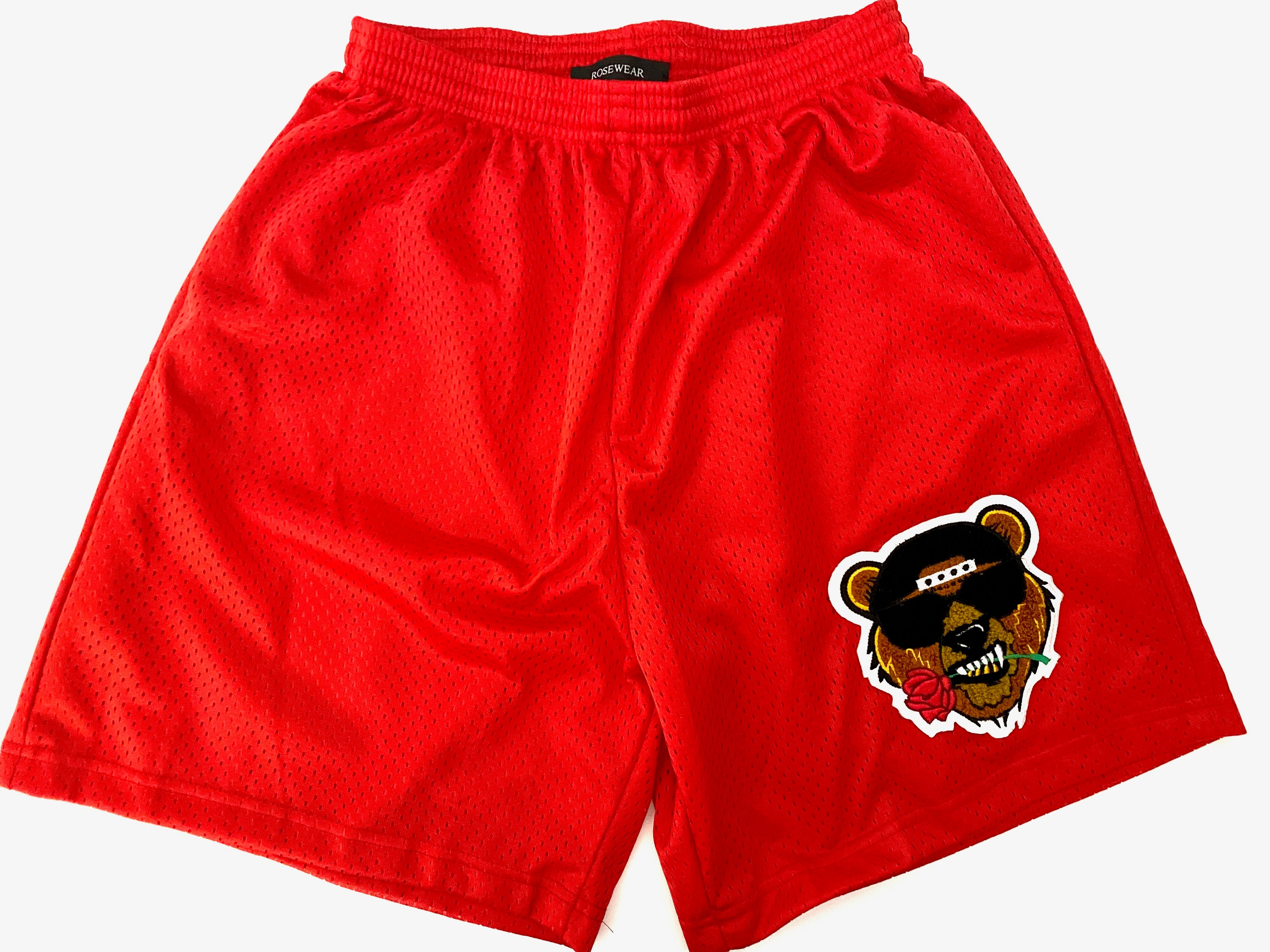 BEAR LOGO PRACTICE SHORTS